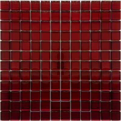 Mozaika szklana czerwona Avangarde 30x30