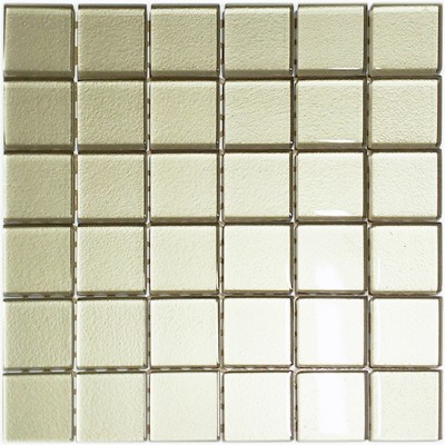 Mozaika szklana beige metalic 30x30