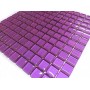 Mozaika szklana fioletowa metalic 30x30