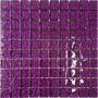 Mozaika szklana purpura marmurek 30x30