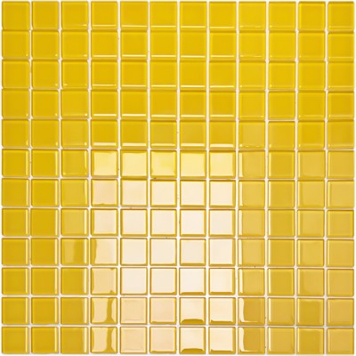 Mozaika Szklana Żółta 30x30